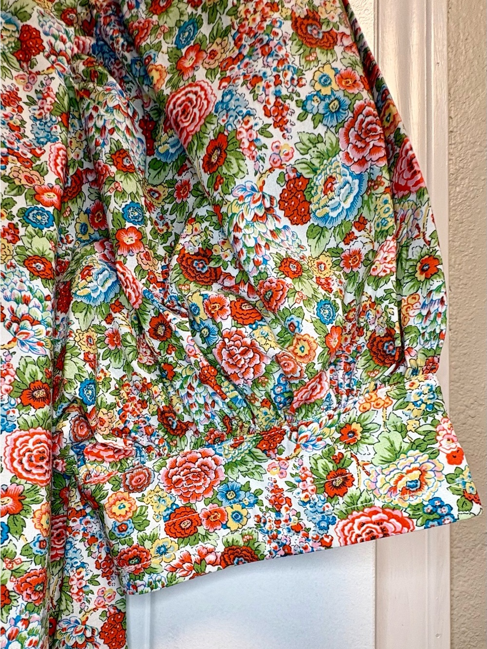 Tuckernuck Hyacinth House - Ditzy Floral Maxi Dress in Pink, Green, Blue - Picture 2 of 5